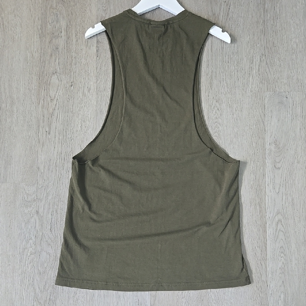 Gymshark Critical Drop Armhole Tank - Green Size S - Picture 4 of 9